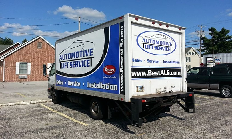 Full vehicle wraps are a great way to advertise with your truck or car.