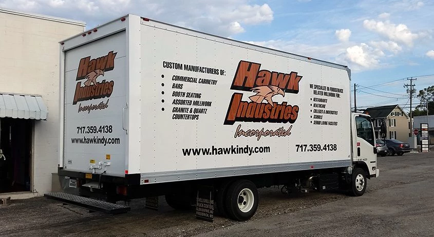 Designed and installed for Hawk Industries of Littlestown, PA.